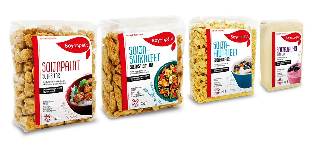 Soyappétit pakkaussuunnittelu Soyappétit pakkaussuunnittelu