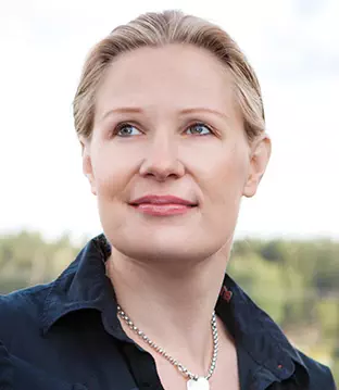 Emma Kosonen, toinen Packdesign ID:n perustajista
