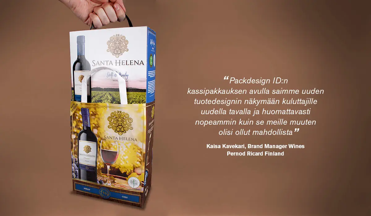 UUSI-PAPTIC-PAKKAUS-HANAVIINILLE HANAVIININ UUSI PAKKAUSRATKAISU