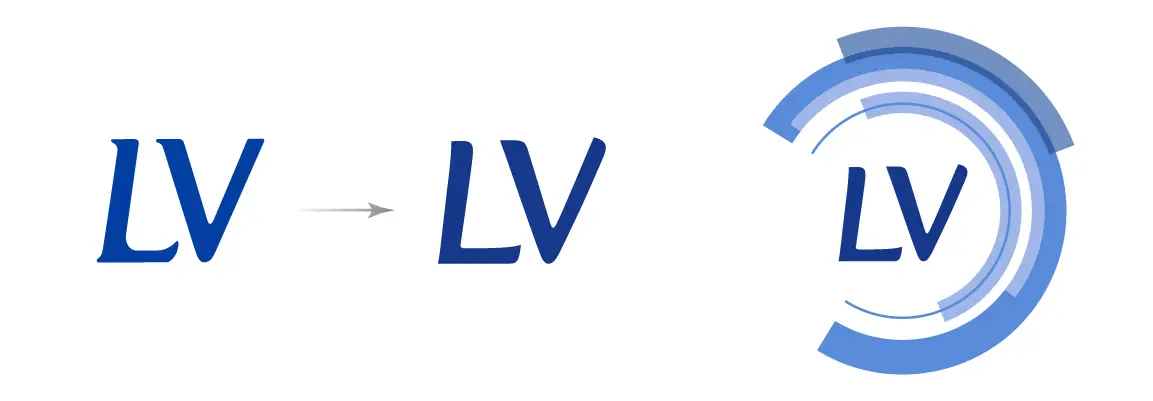 LV logosuunnittelu LV logon uudistus